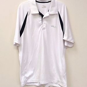 Fila men's shirt XL white with black accents